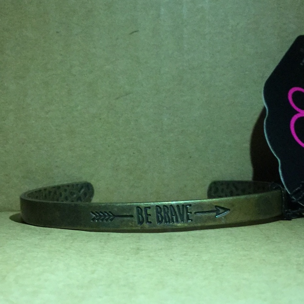 Brave and Bold, Brass Bracelet